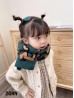 Kid's Heart Patterned Scarf